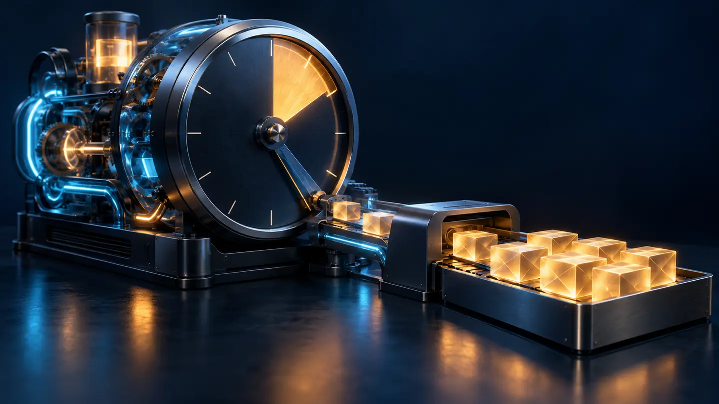 Occupied accelerator time is distinct from useful delivered service.